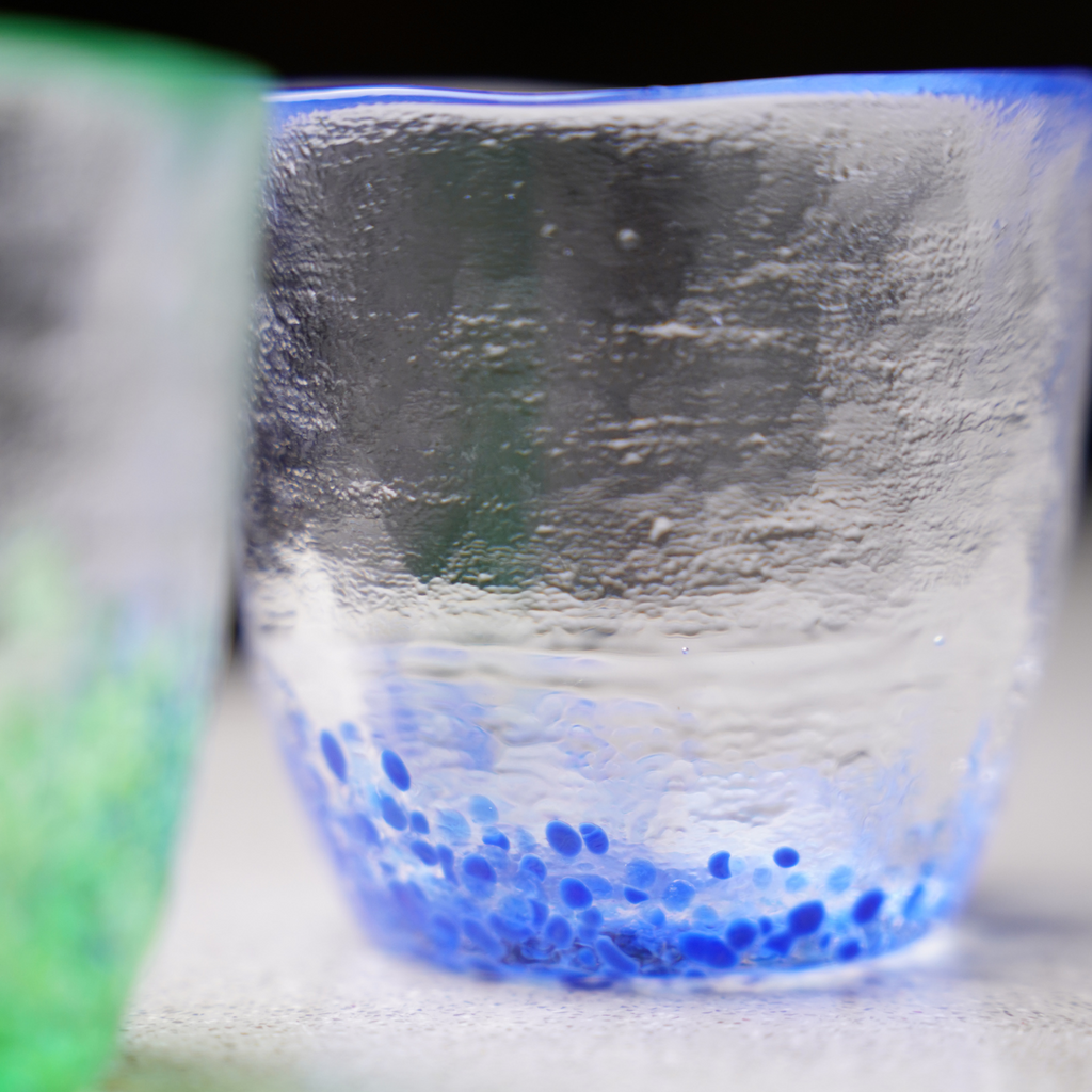 Yoshinuma Bullet-dotted Glass