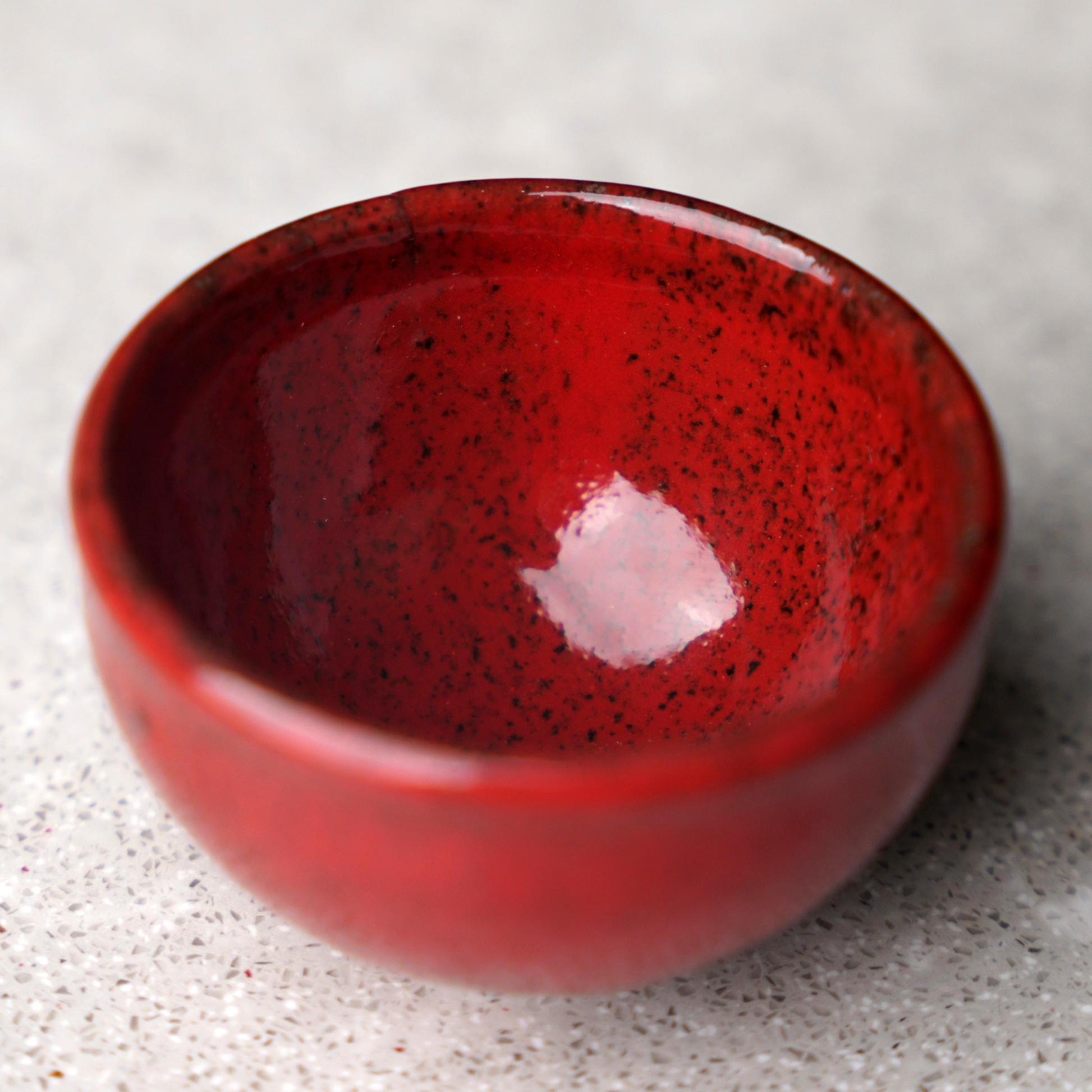 Red Porcelain Sake Cups - JUN.COM.SG