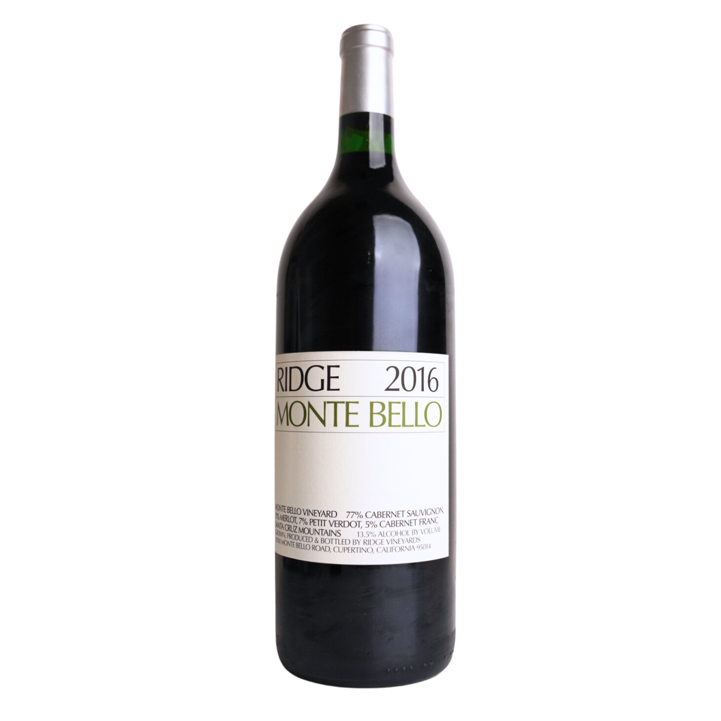 Ridge Monte Bello 2016 (6x750ml) - JUN.COM.SG