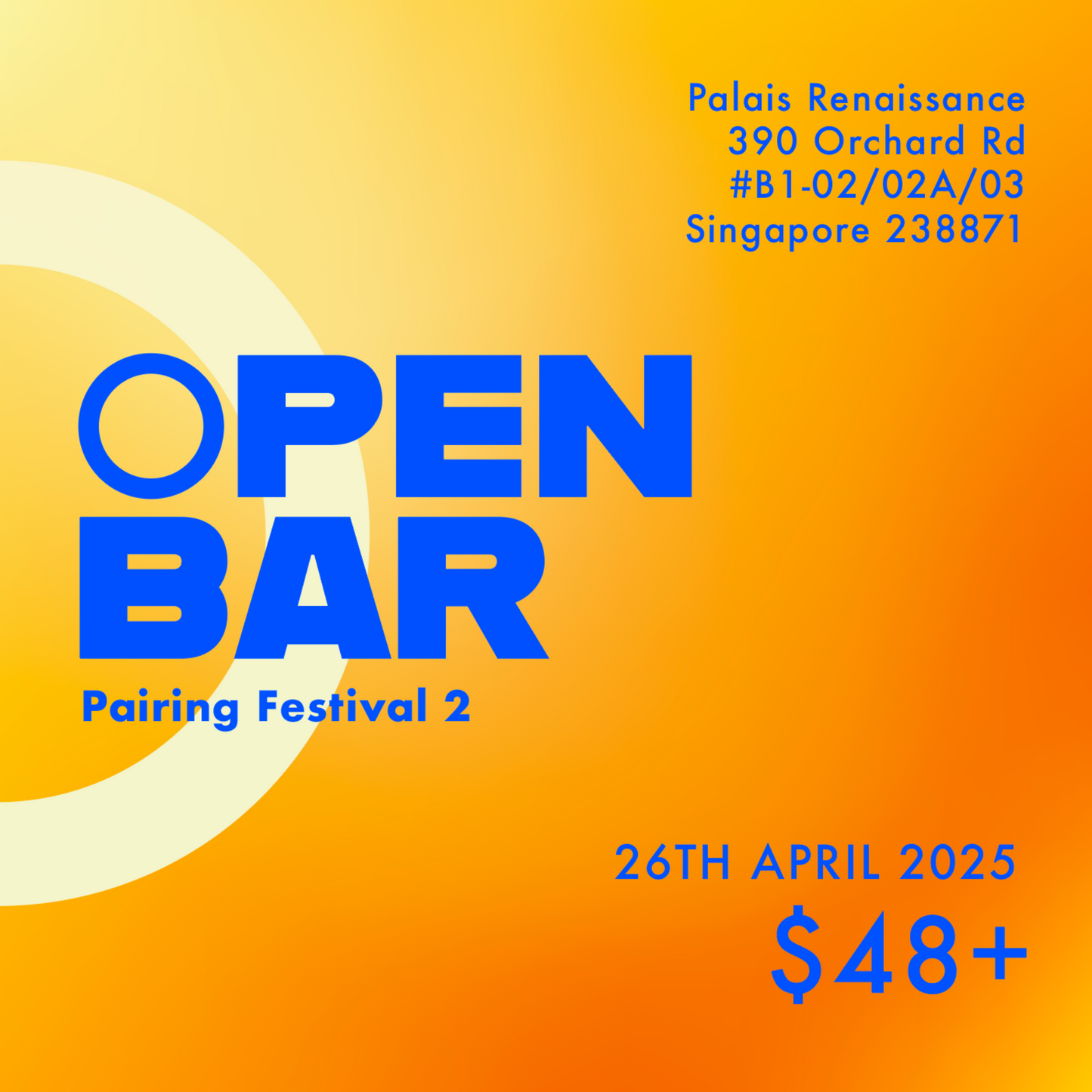 Open Bar Pairing Festival 2 [2025]