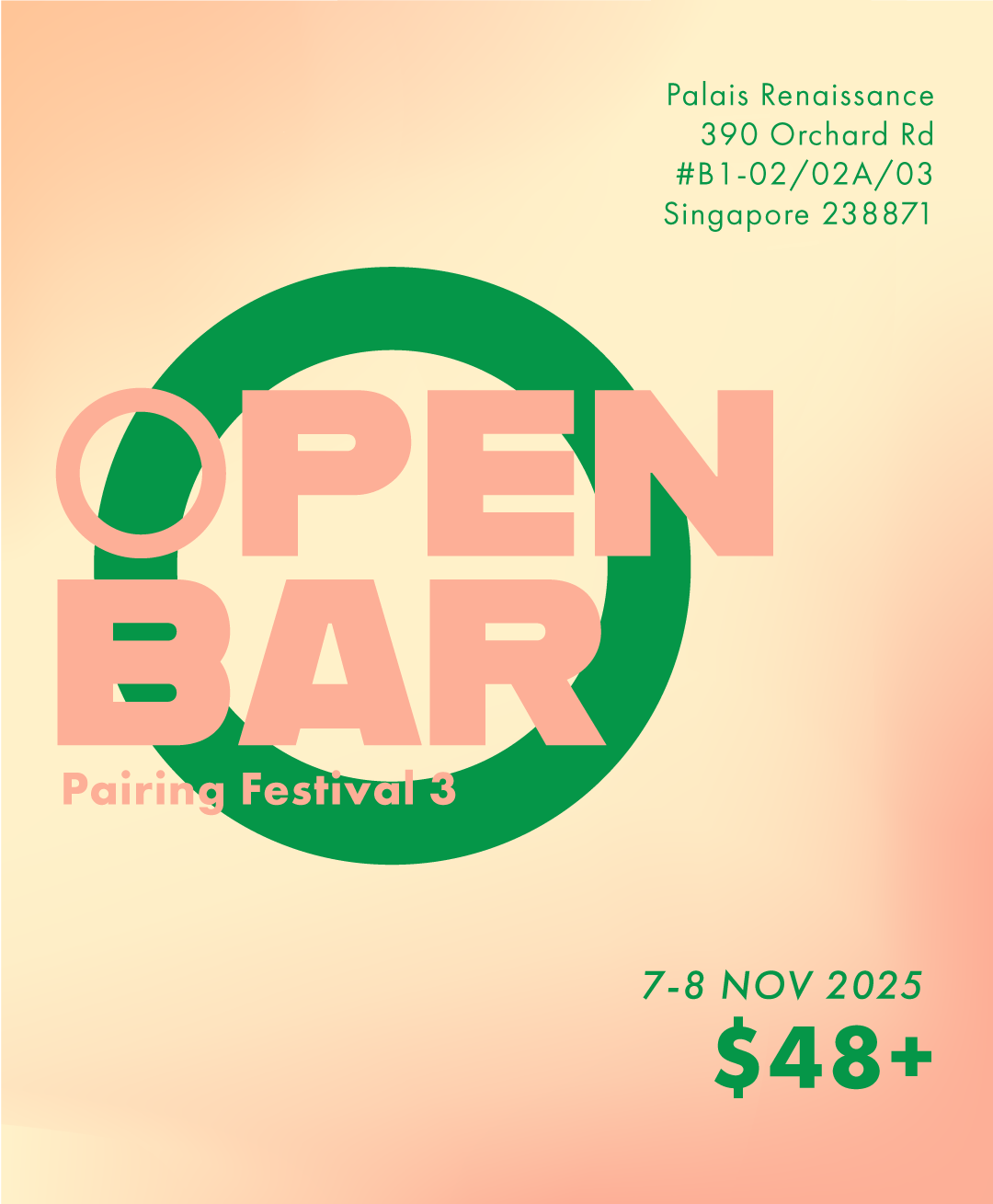 Open Bar Pairing Festival 3 [2025]
