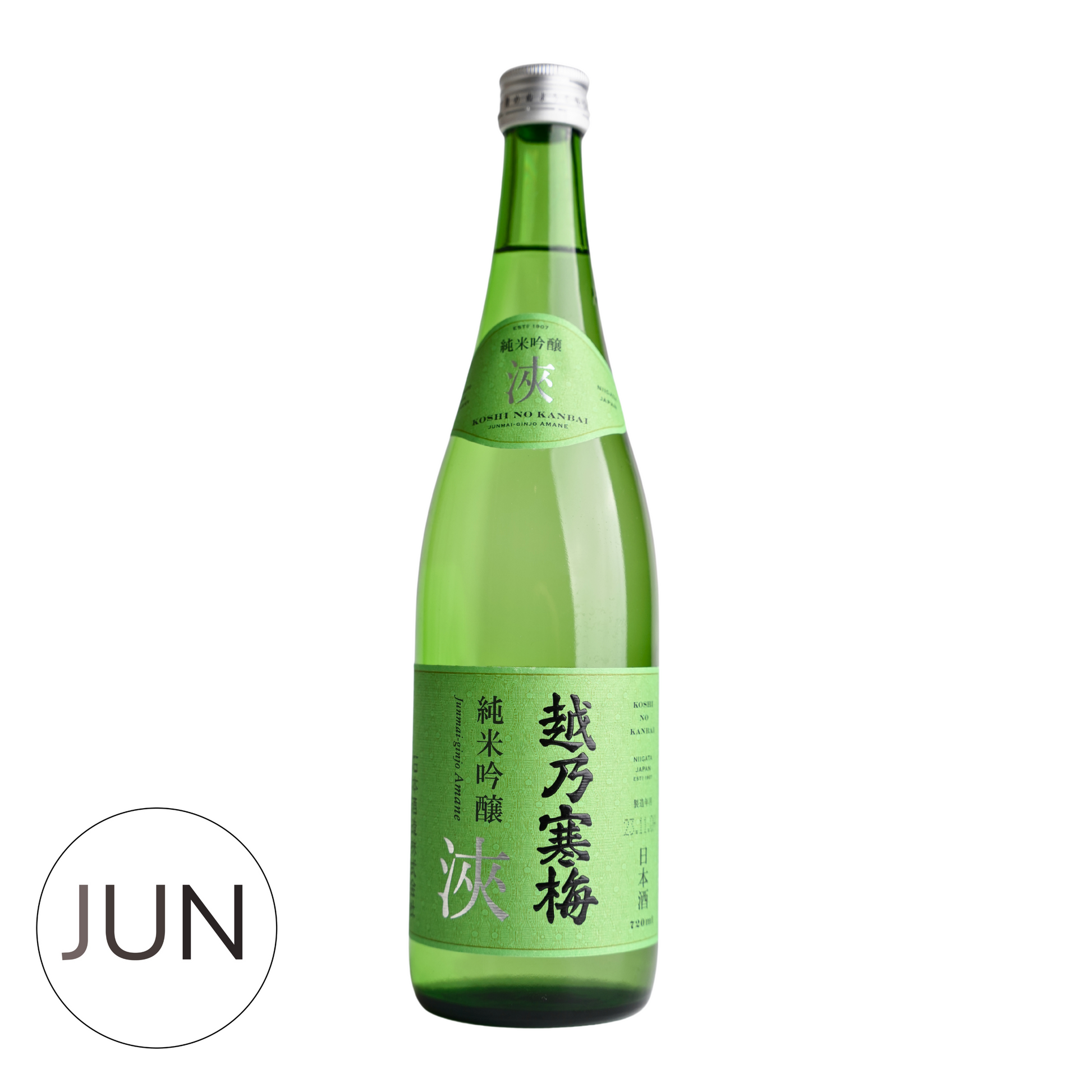 Koshinokanbai Amane Junmai Ginjo (720ml) - JUN.COM.SG