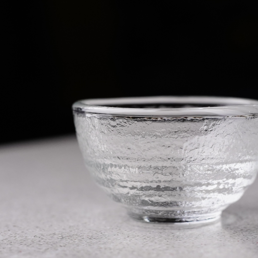 Clear Sake Cup