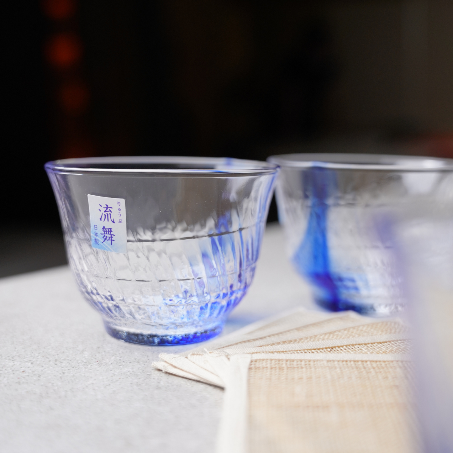 Toyo Sasaki Ryubu Glass Set with Coaster - JUN.COM.SG