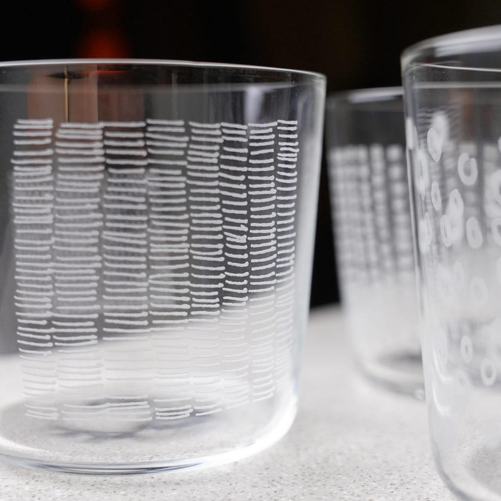 Modern Kimura Glass Set