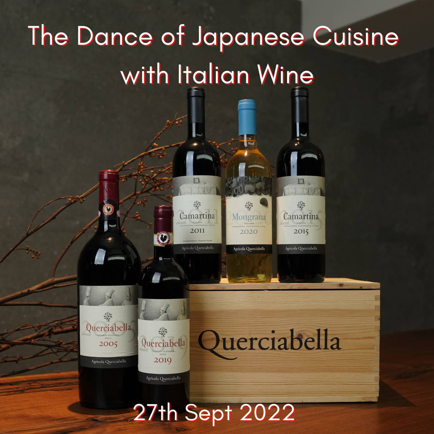 Querciabella Wine Dinner Pairing Event - JUN.COM.SG