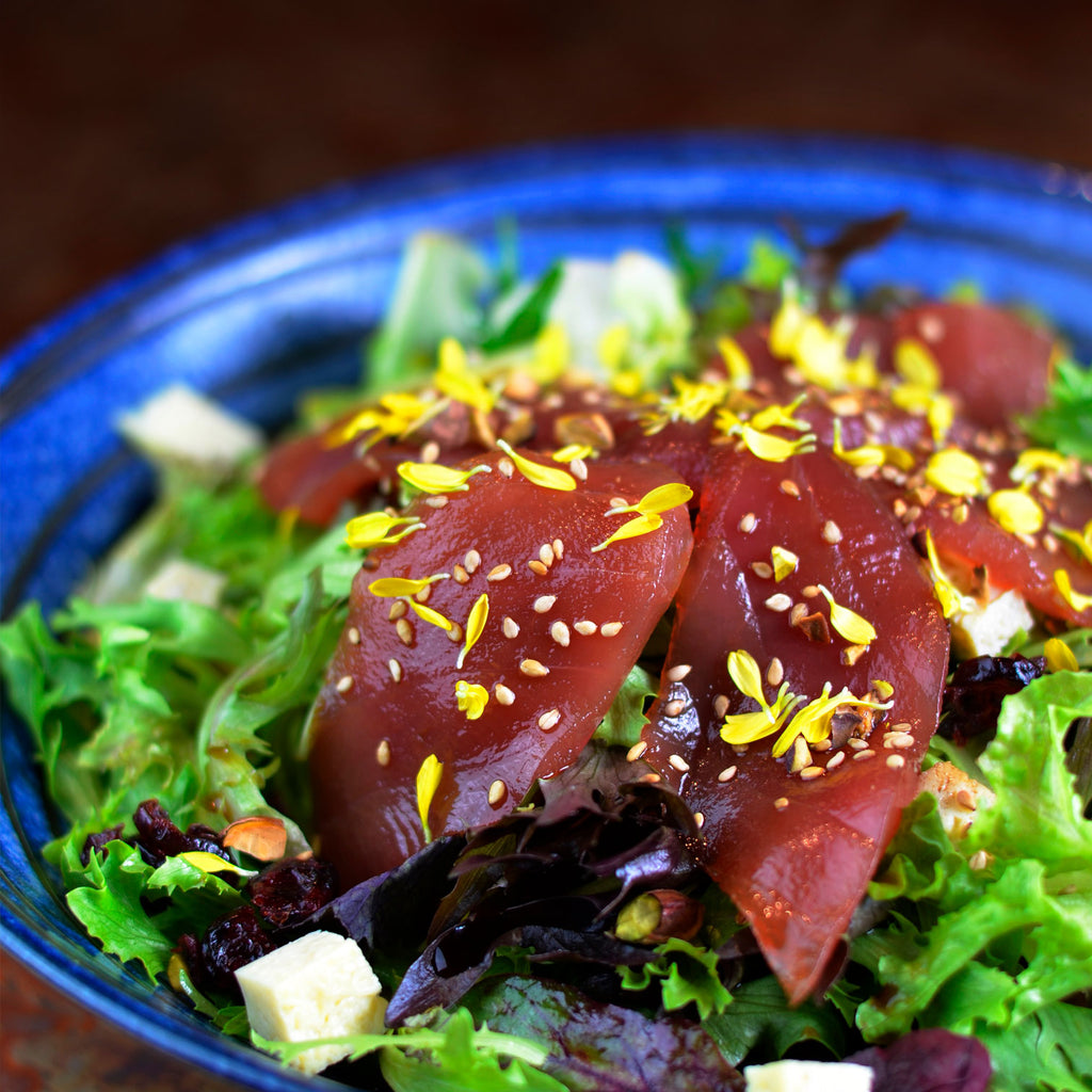 Maguro Zuke Salad